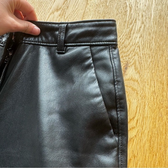 Aritzia Babaton Command Vegan Leather Pant in Black - 2 - Picture 12 of 16